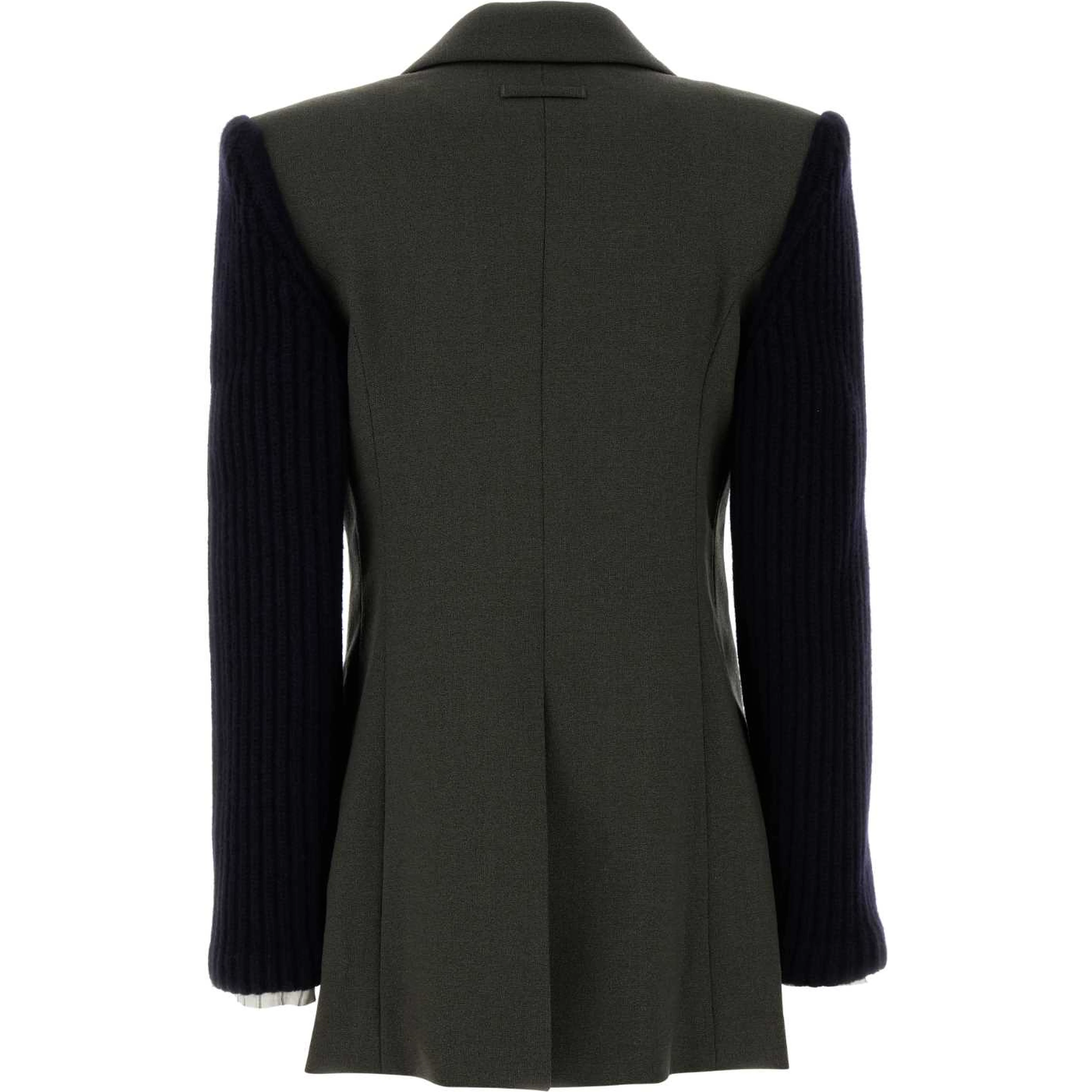 DOUBLE BREASTED TAILORING JACKET WITH RI