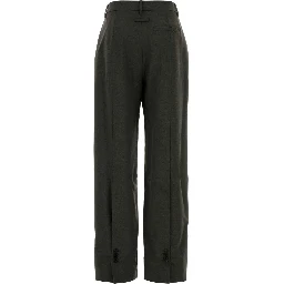TAILORING TROUSER WITH HEM BUTTONING DET