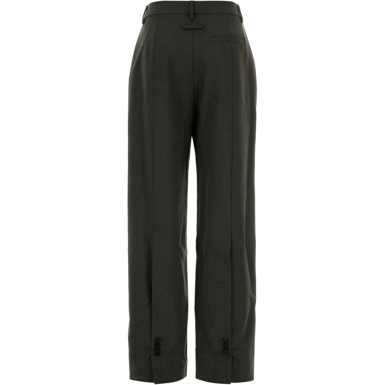 TAILORING TROUSER WITH HEM BUTTONING DET