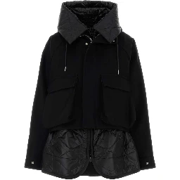 WOOL MELTON BLOUSON