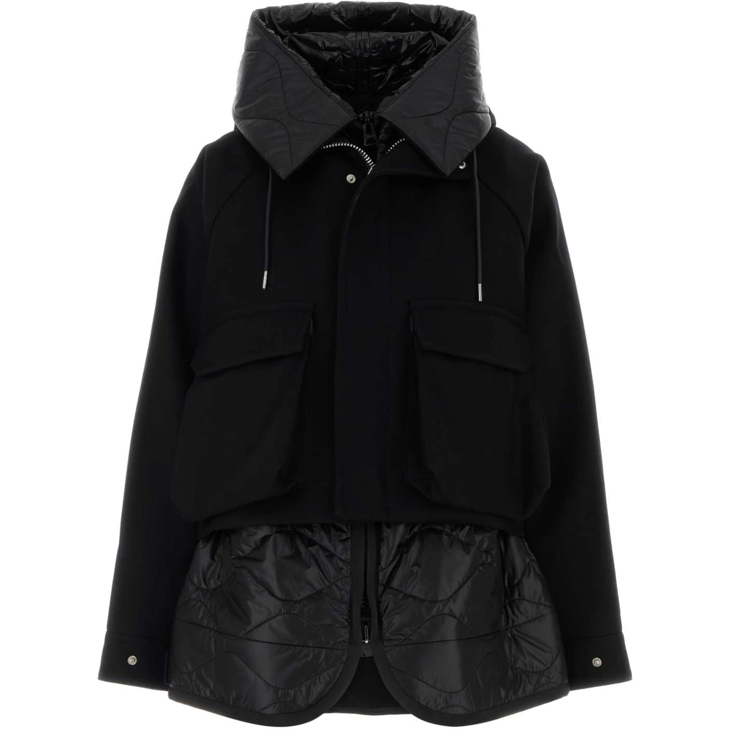 WOOL MELTON BLOUSON
