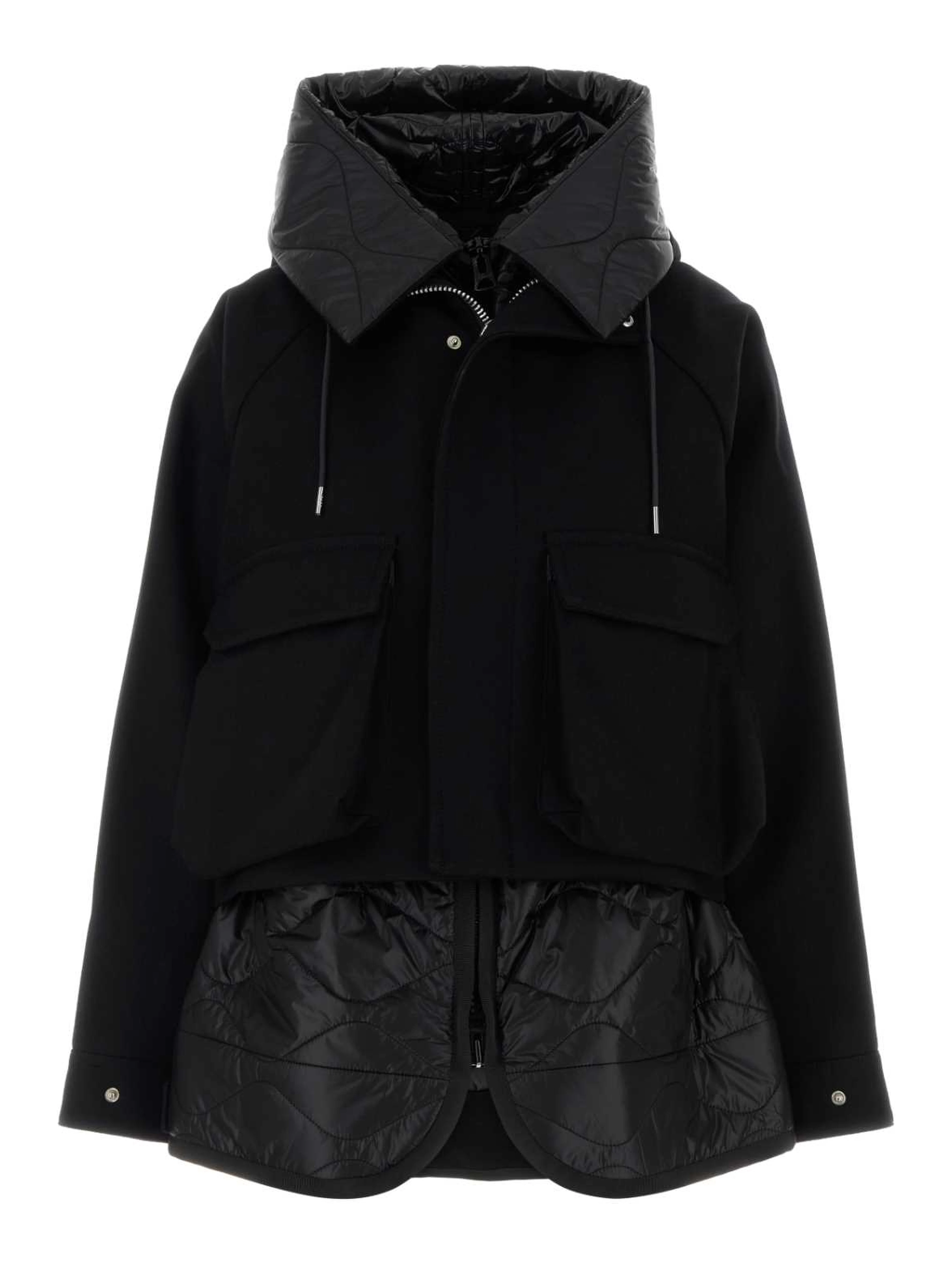 WOOL MELTON BLOUSON