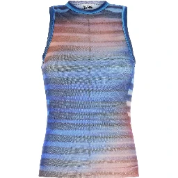 MESH TANK TOP PRINTED AIR