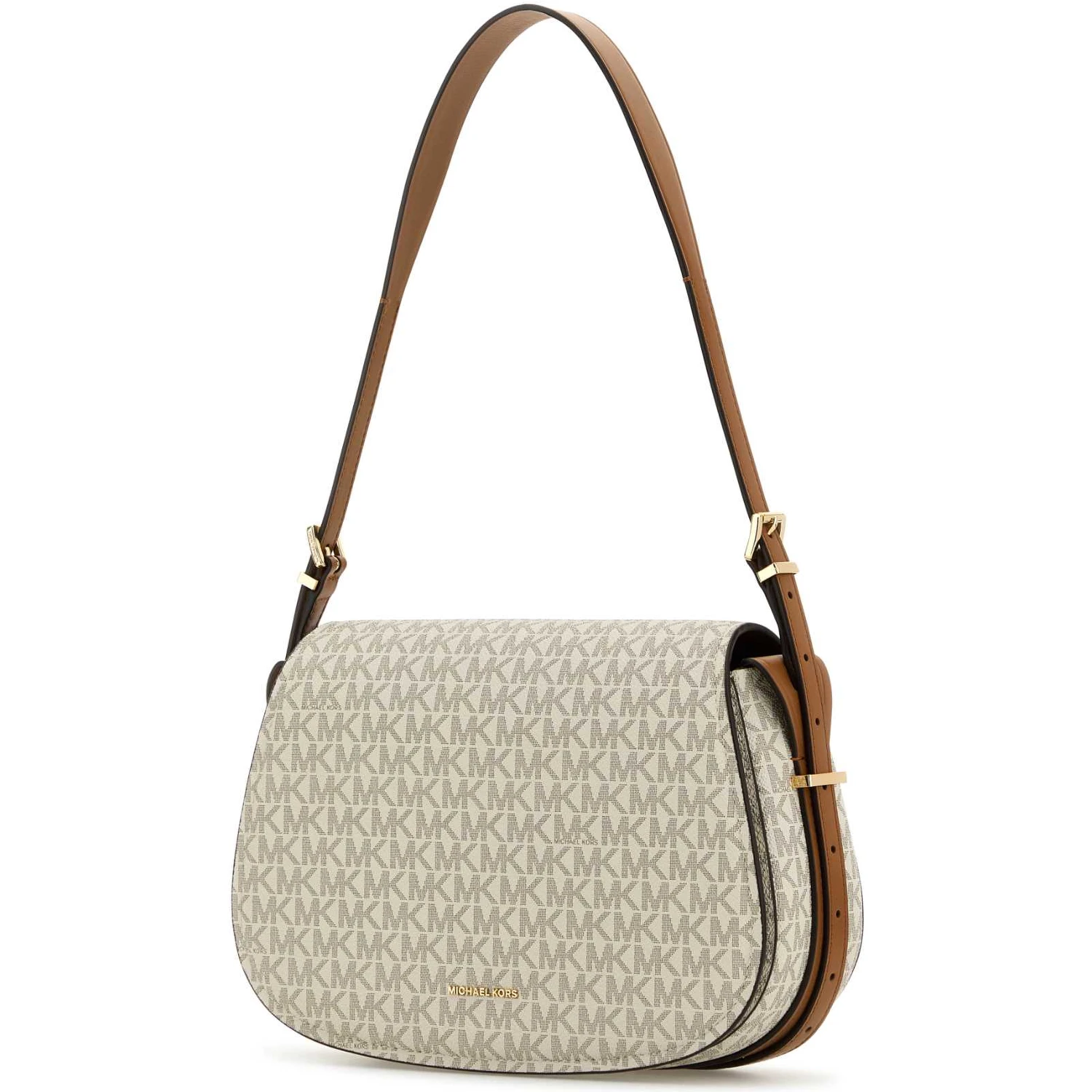 Printed canvas Moore shoulder bag
