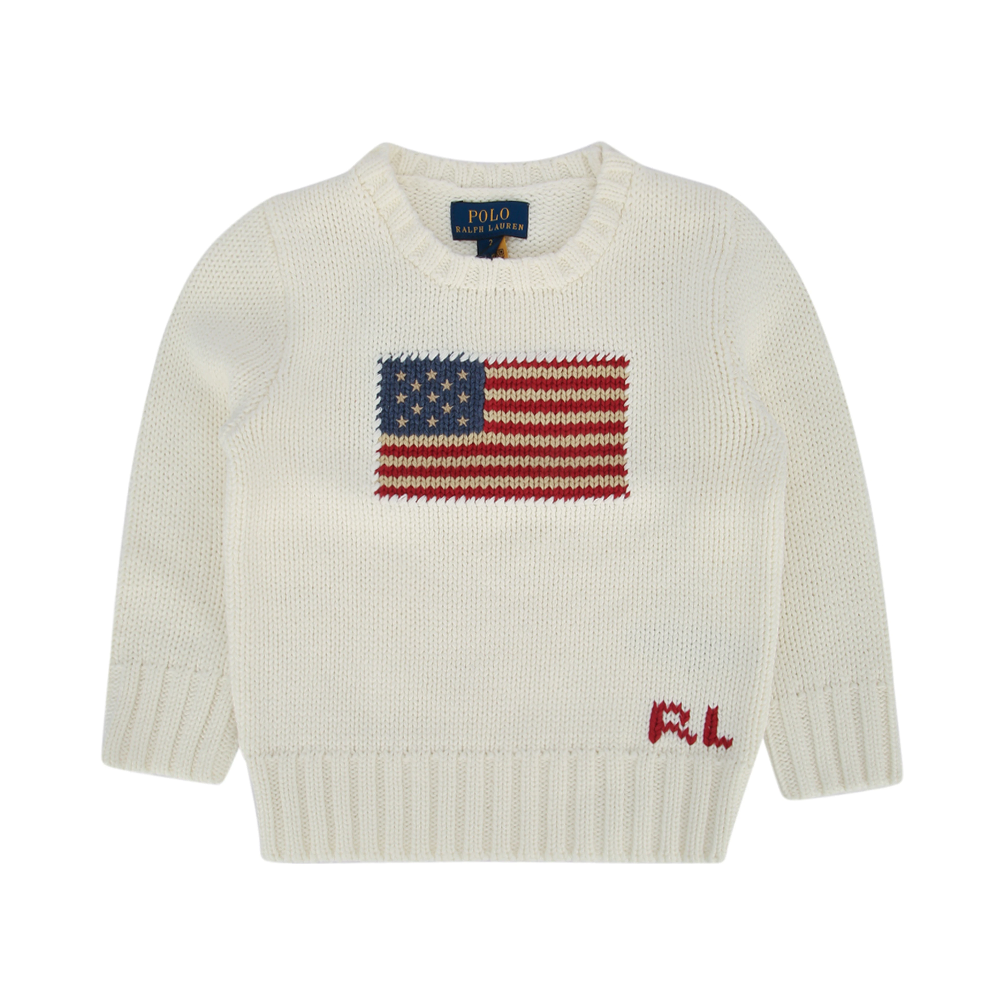 FLAG CN SWTR-TOPS-SWEATER