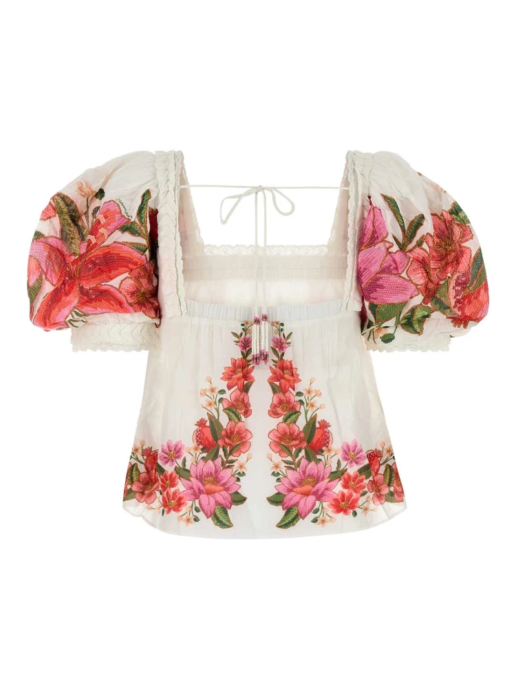 SUMMER FRUIT OFF-WHITE BLOUSE alternative