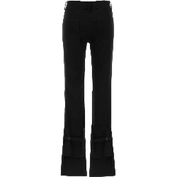 DOUBLE HEM SATINPANTS