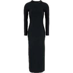 RASHGUARD L/S MIDI DRESS