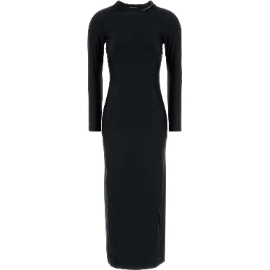RASHGUARD L/S MIDI DRESS