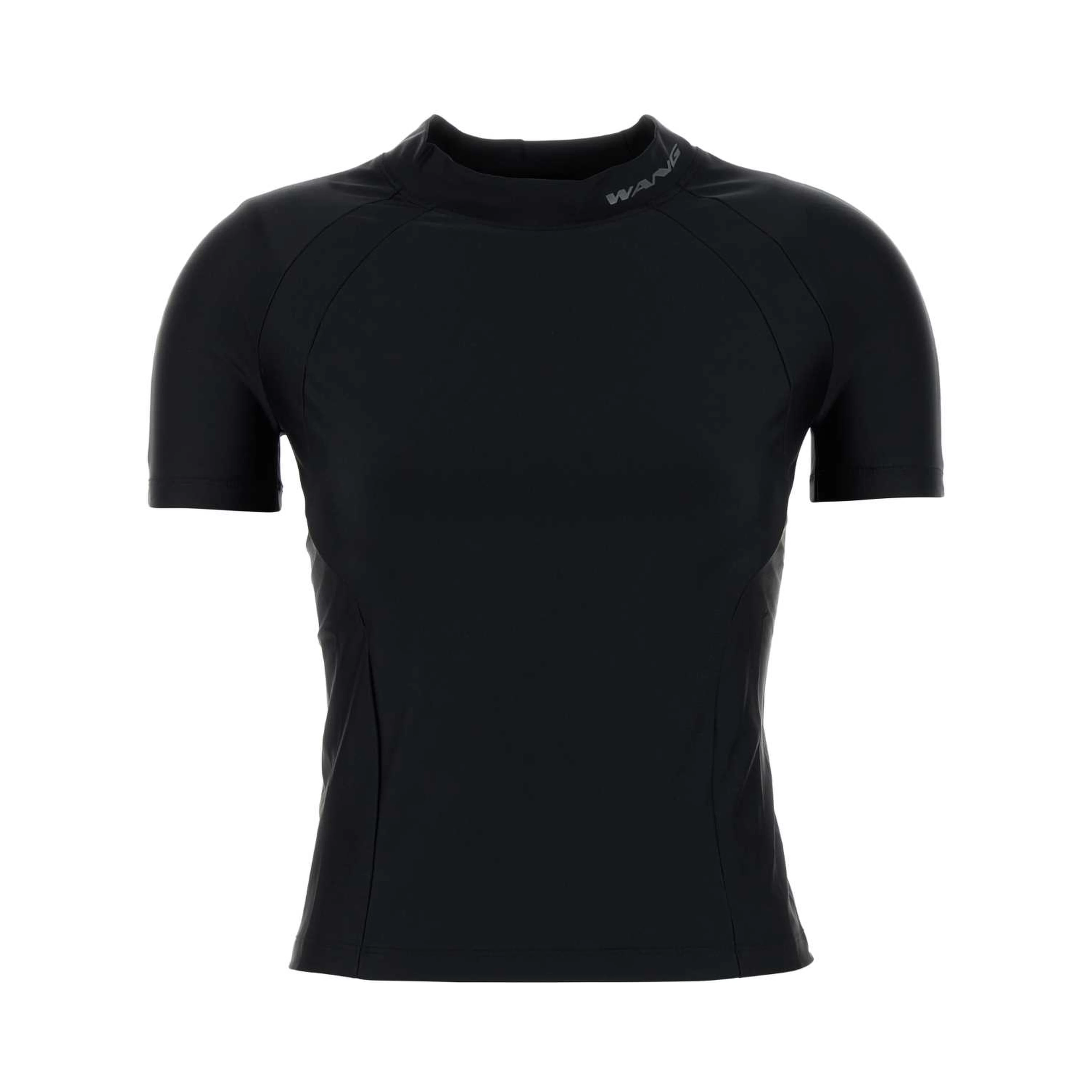 SS RASHGUARD TOP W/ MOCK NECK