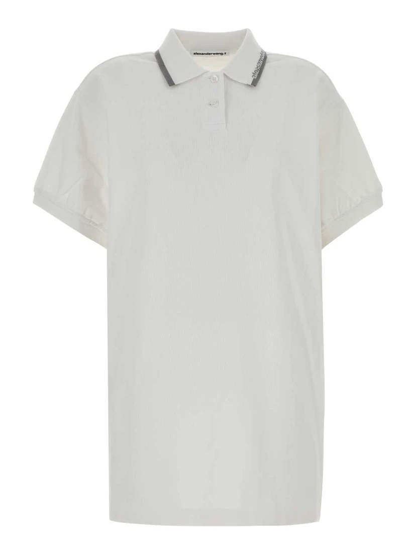 RELAXED MINI POLO DRESS