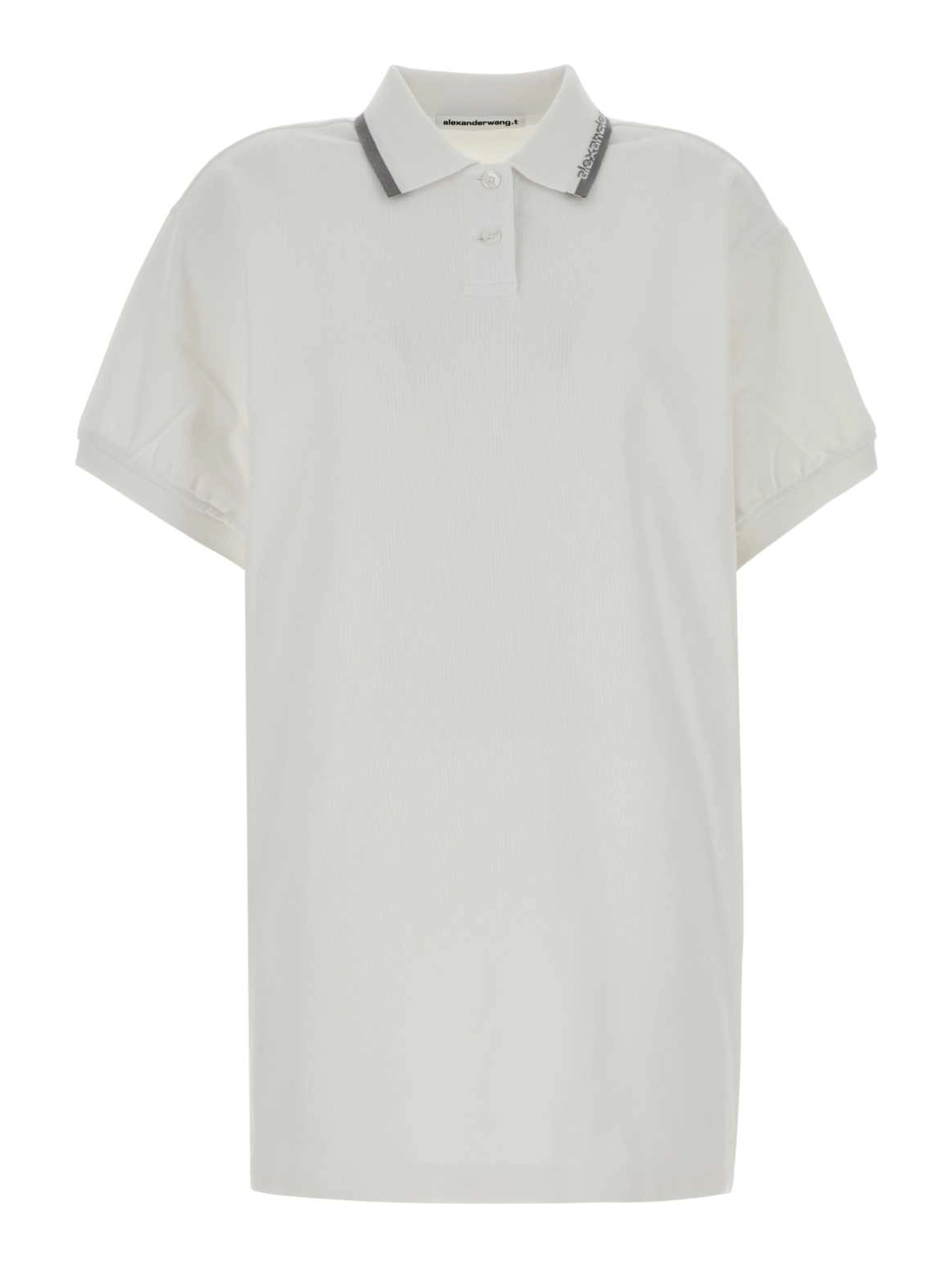 RELAXED MINI POLO DRESS