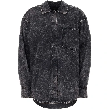 OVERSIZED SHIRT WITH PATCH POCKET