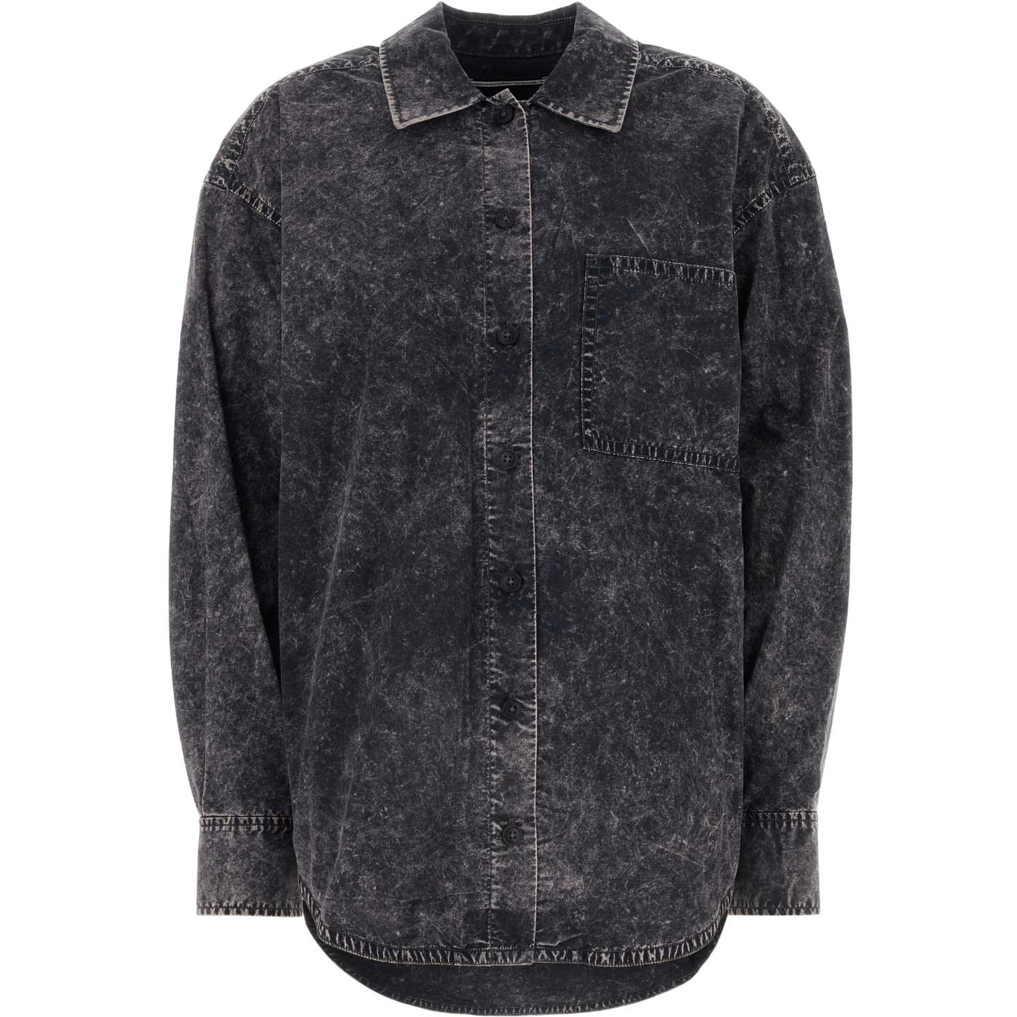 OVERSIZED SHIRT WITH PATCH POCKET