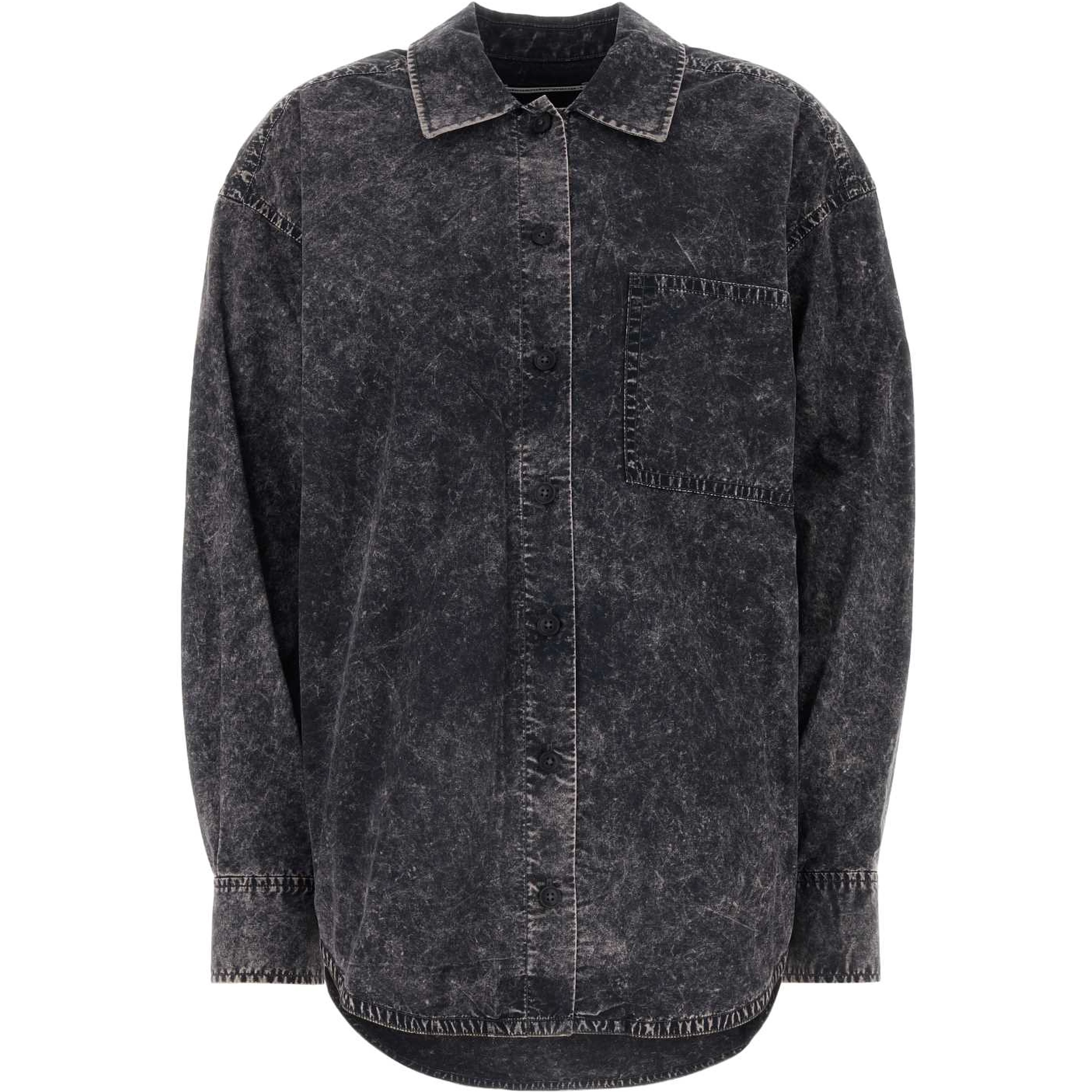 OVERSIZED SHIRT WITH PATCH POCKET