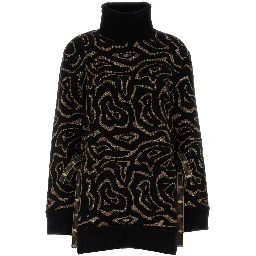 H.N. SWEATER - LABIRINTO LUREX JACQUARD