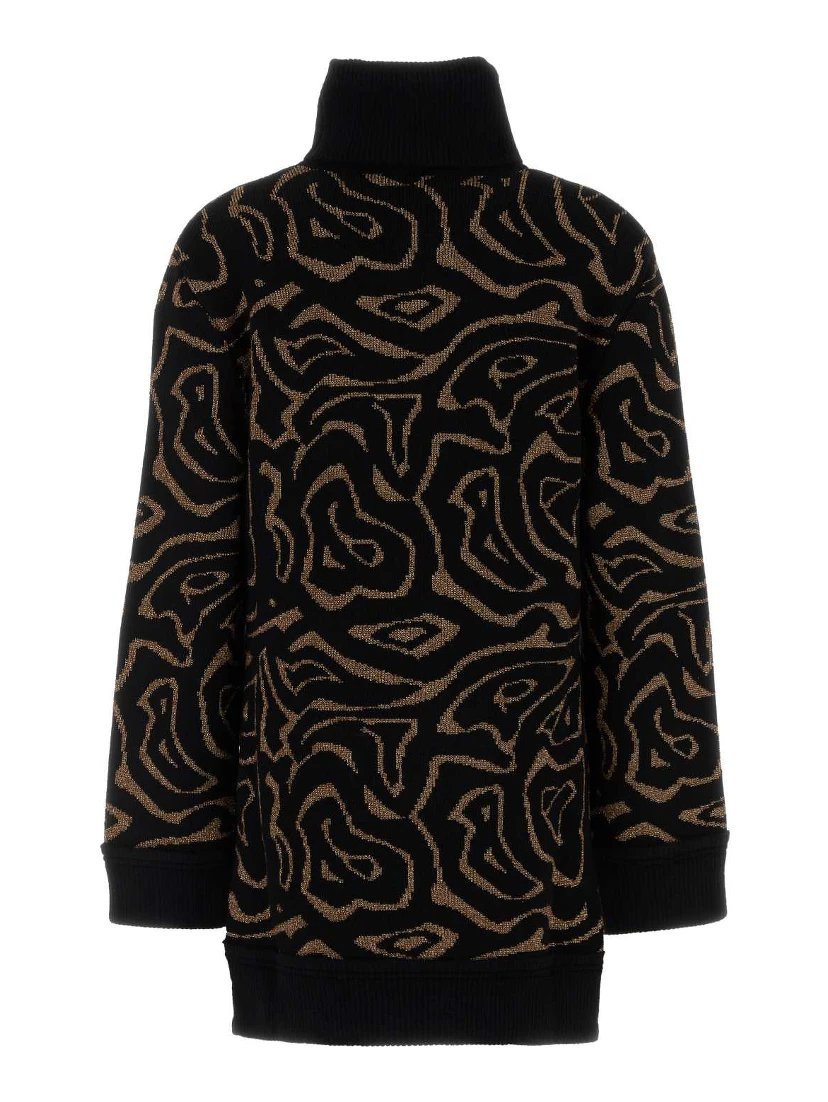 H.N. SWEATER - LABIRINTO LUREX JACQUARD