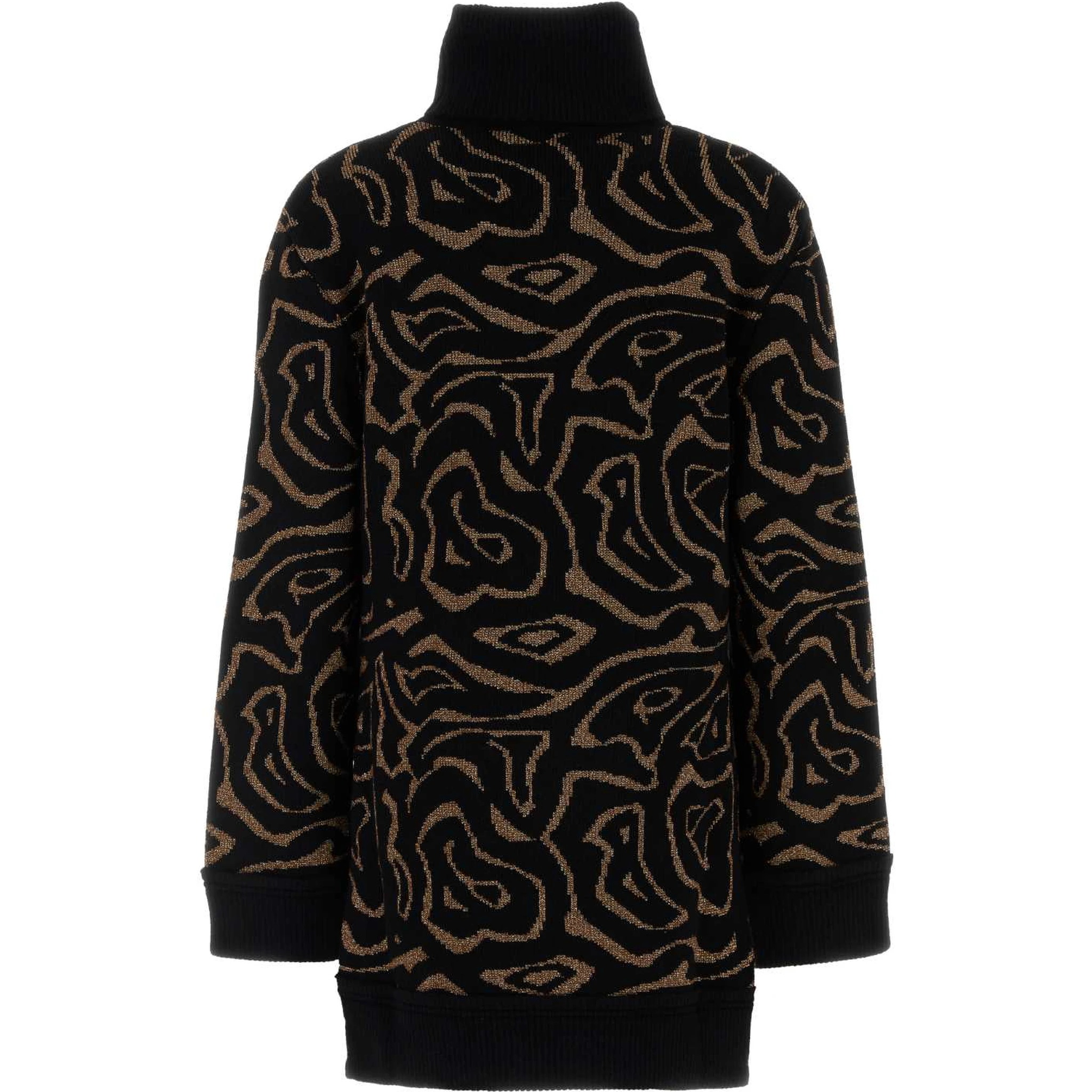 H.N. SWEATER - LABIRINTO LUREX JACQUARD