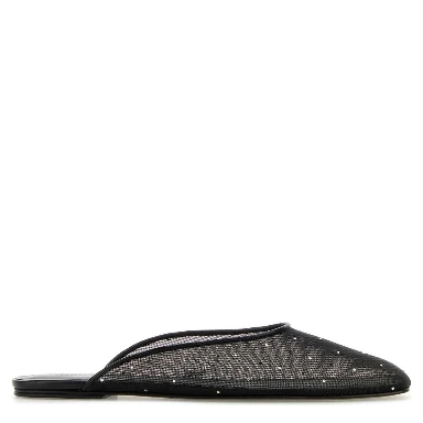 SS25 MULE FLATS BLACK