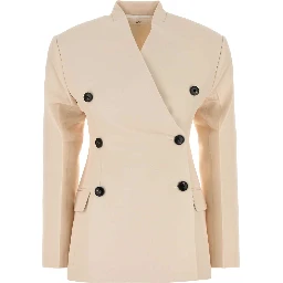 SCULPTURAL COLLARLESS JACKET