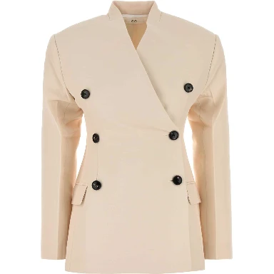 SCULPTURAL COLLARLESS JACKET