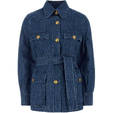 SAHARIANA IN DENIM | SOLI