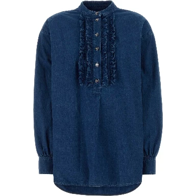 CAMICIA IN DENIM | SOLID