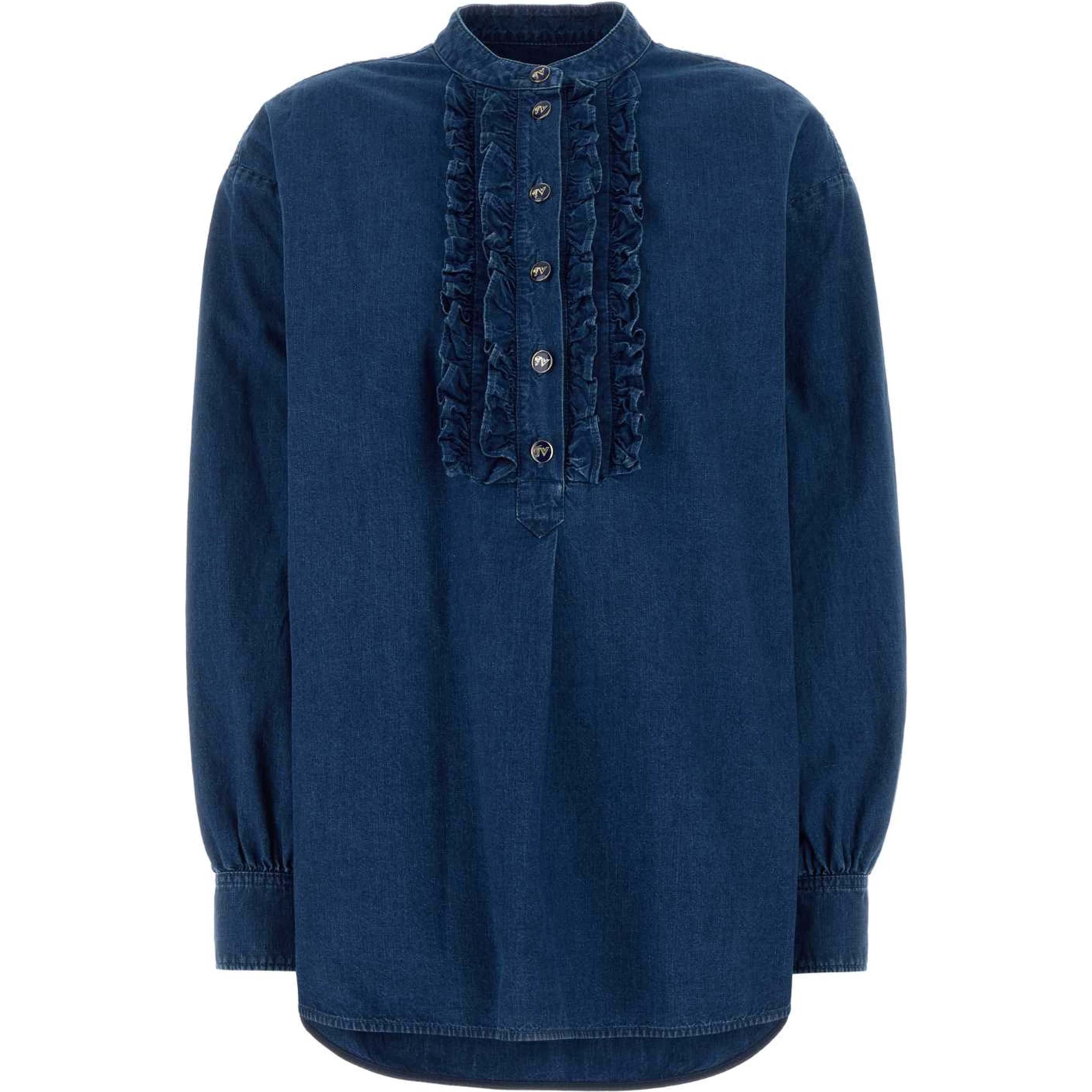 CAMICIA IN DENIM | SOLID
