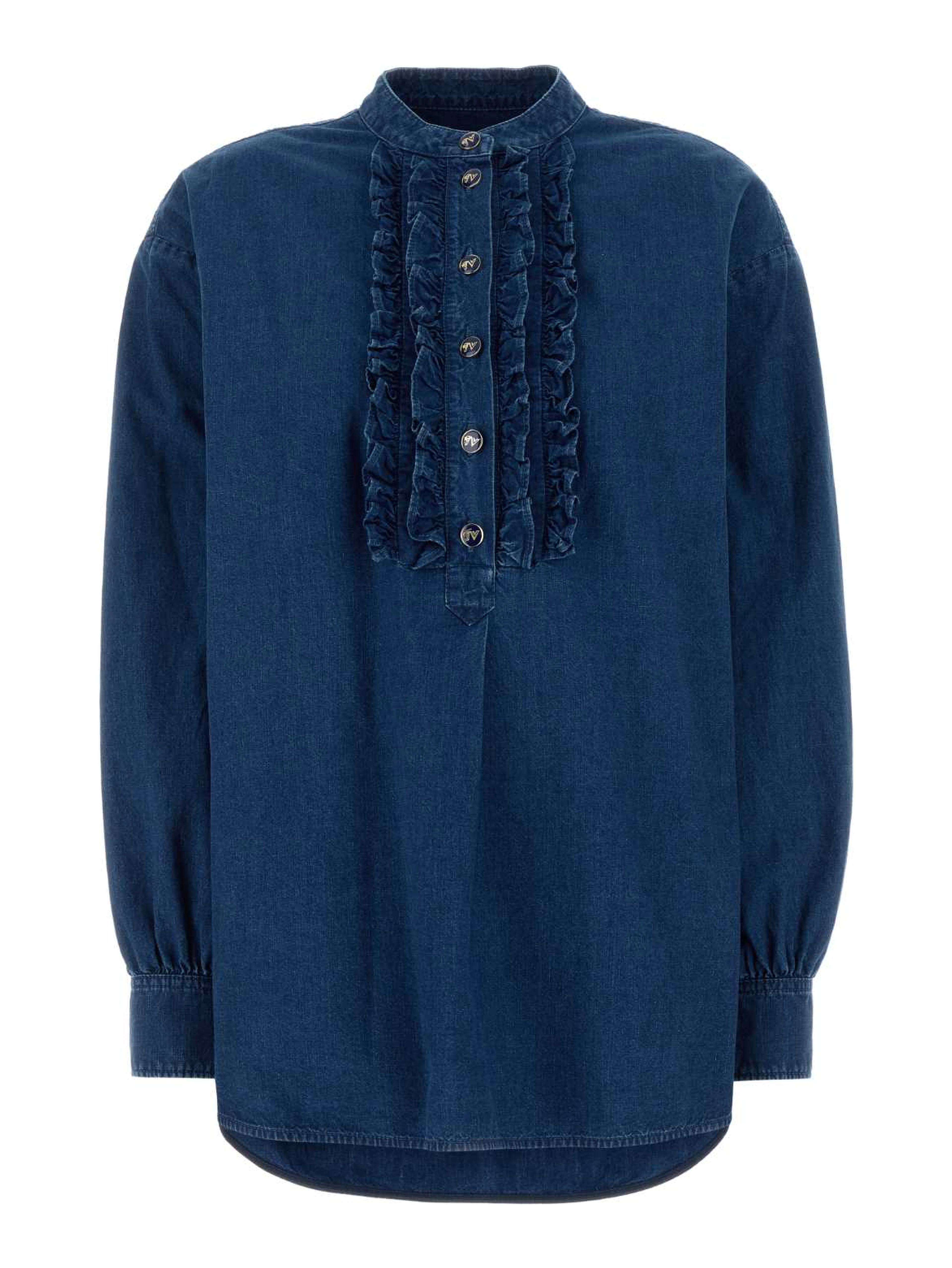 CAMICIA IN DENIM | SOLID