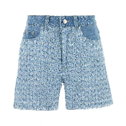Boucle Denim Short