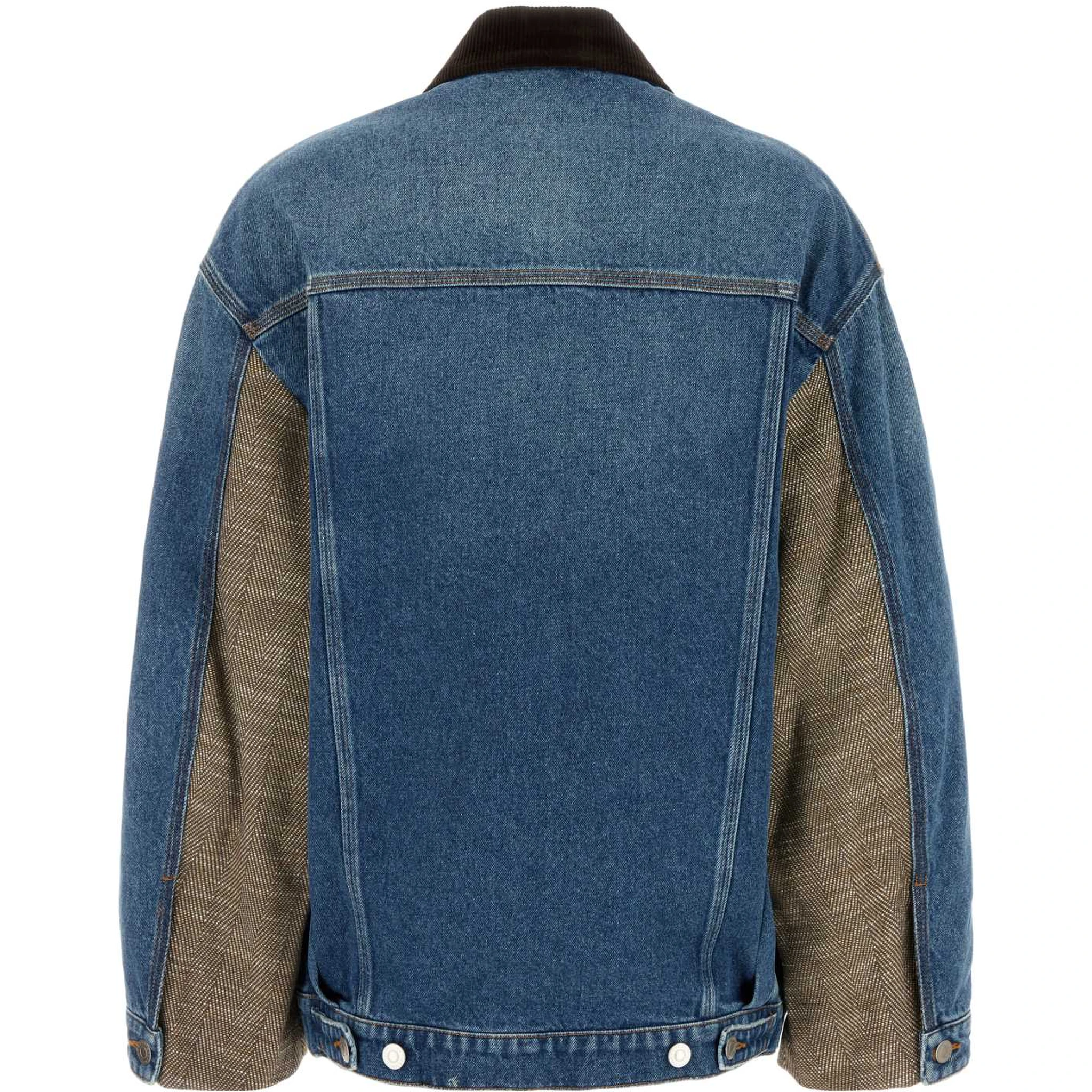 TWEED AND DENIM JACKET