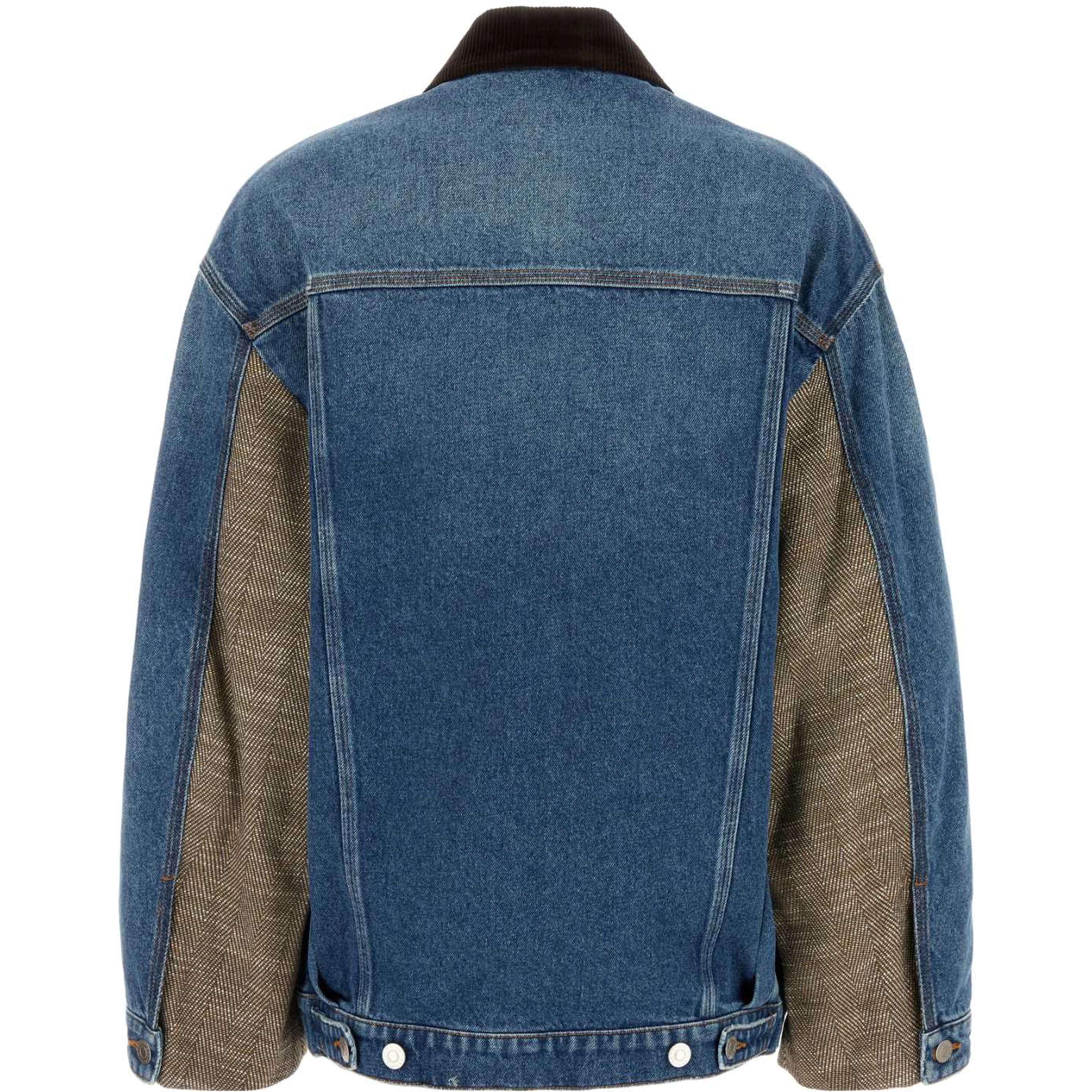 TWEED AND DENIM JACKET
