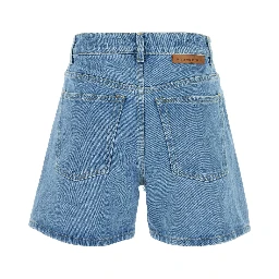 Boucle Denim Short