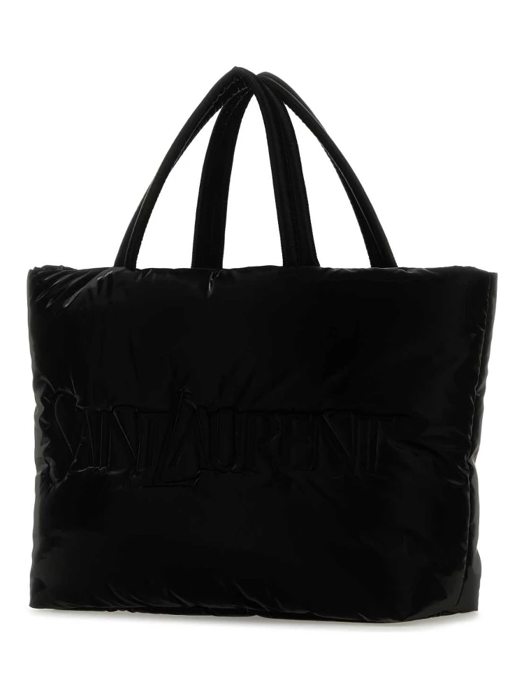 Black nylon Saint Laurent shopping bag alternative
