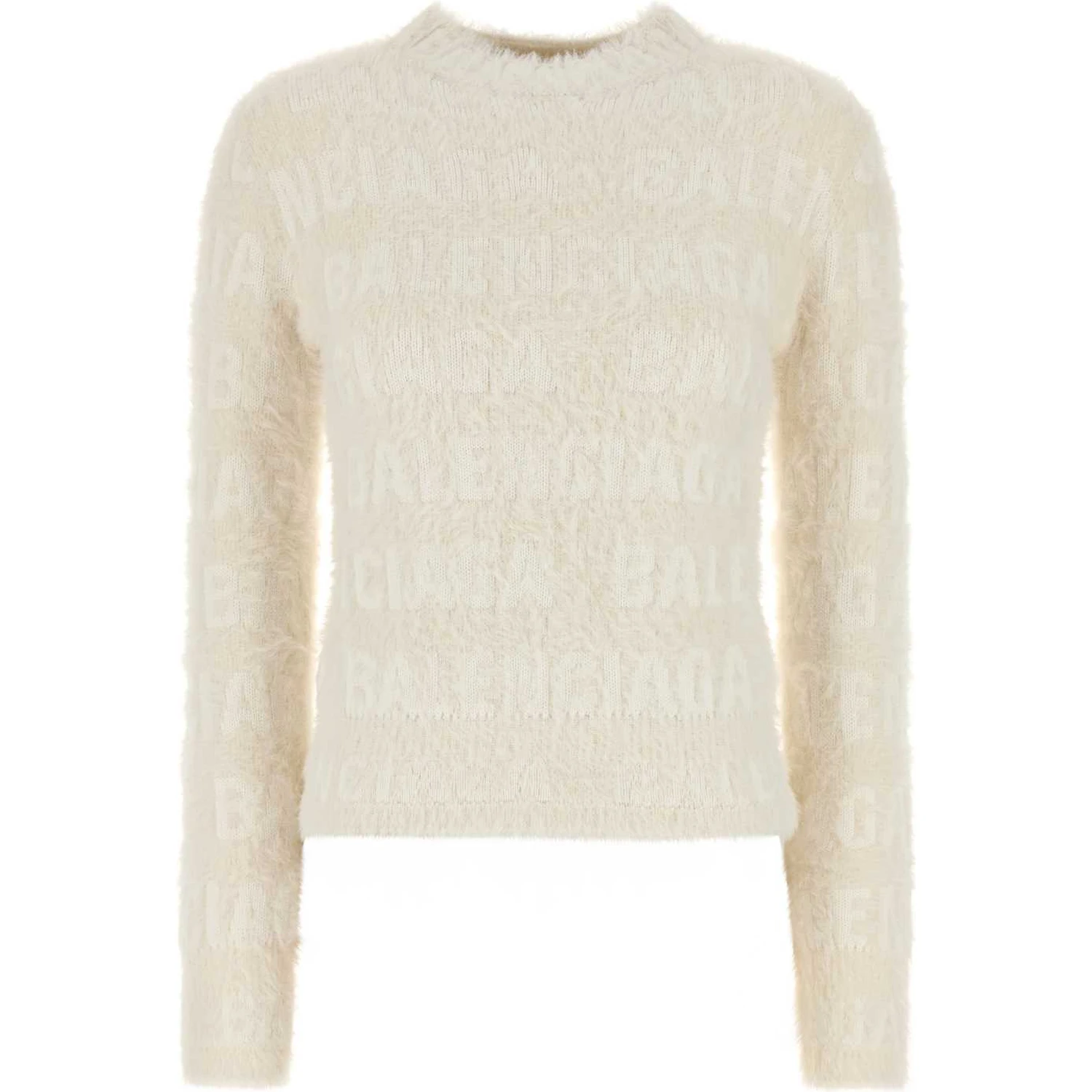 FURRY FITTED SWEATER