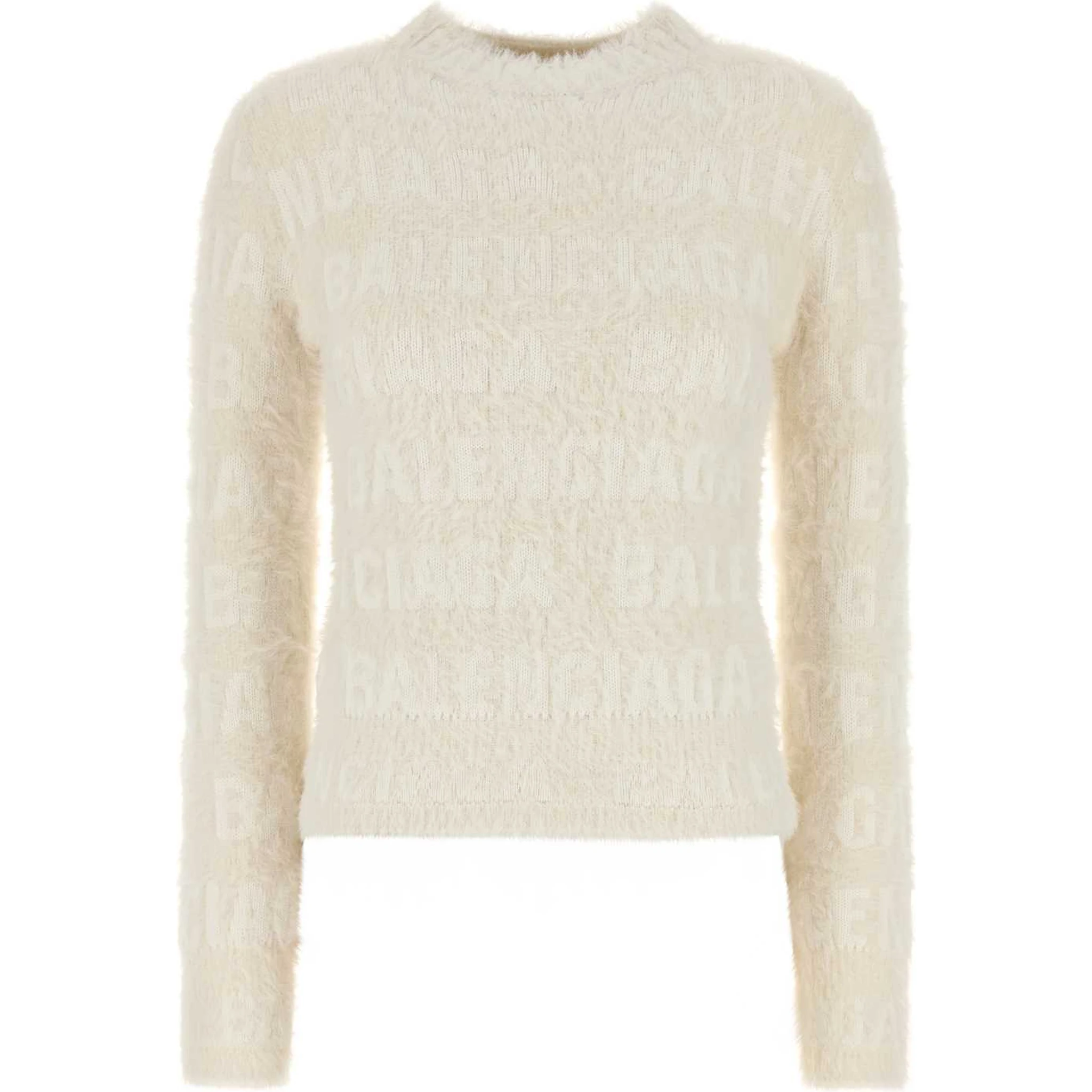 FURRY FITTED SWEATER
