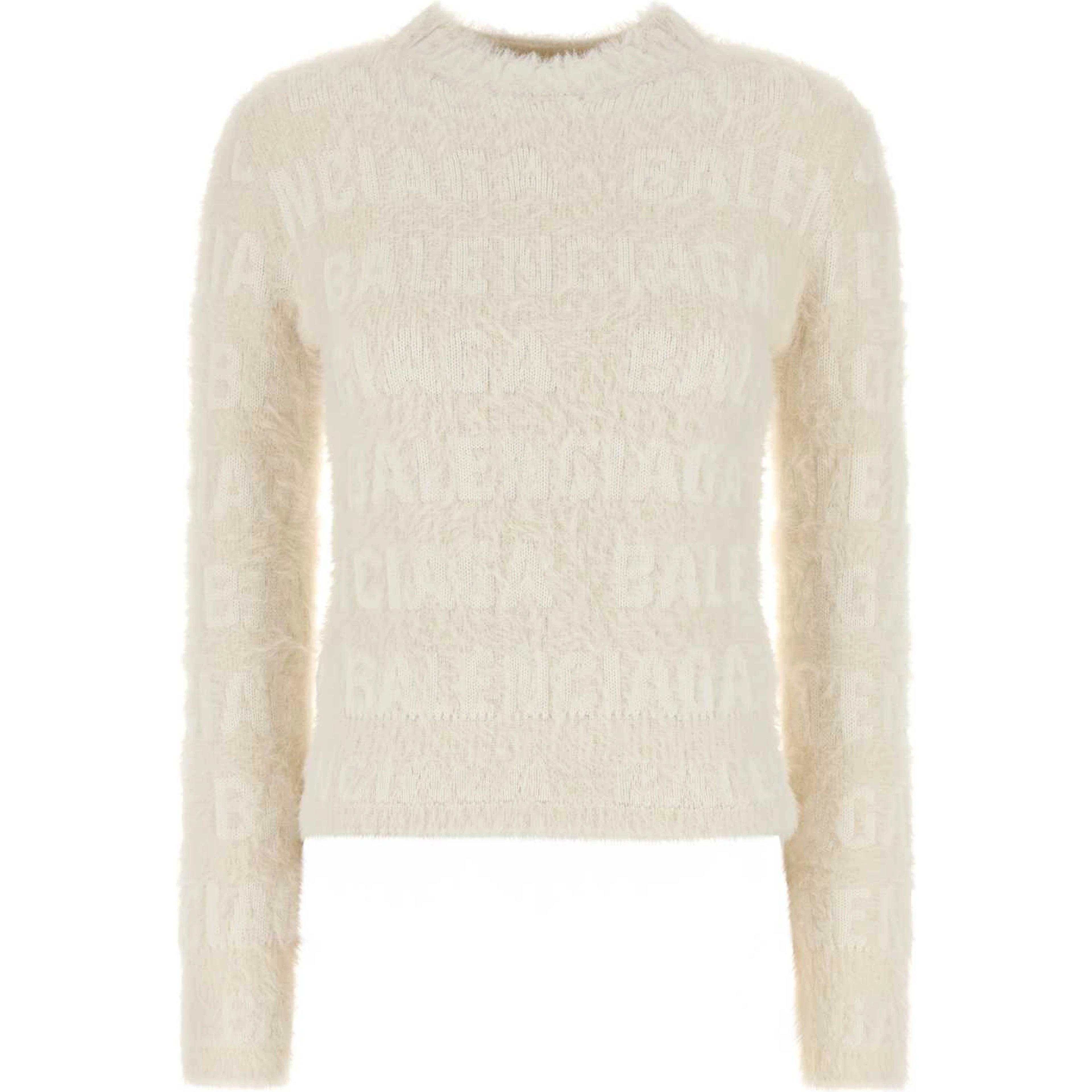 FURRY FITTED SWEATER