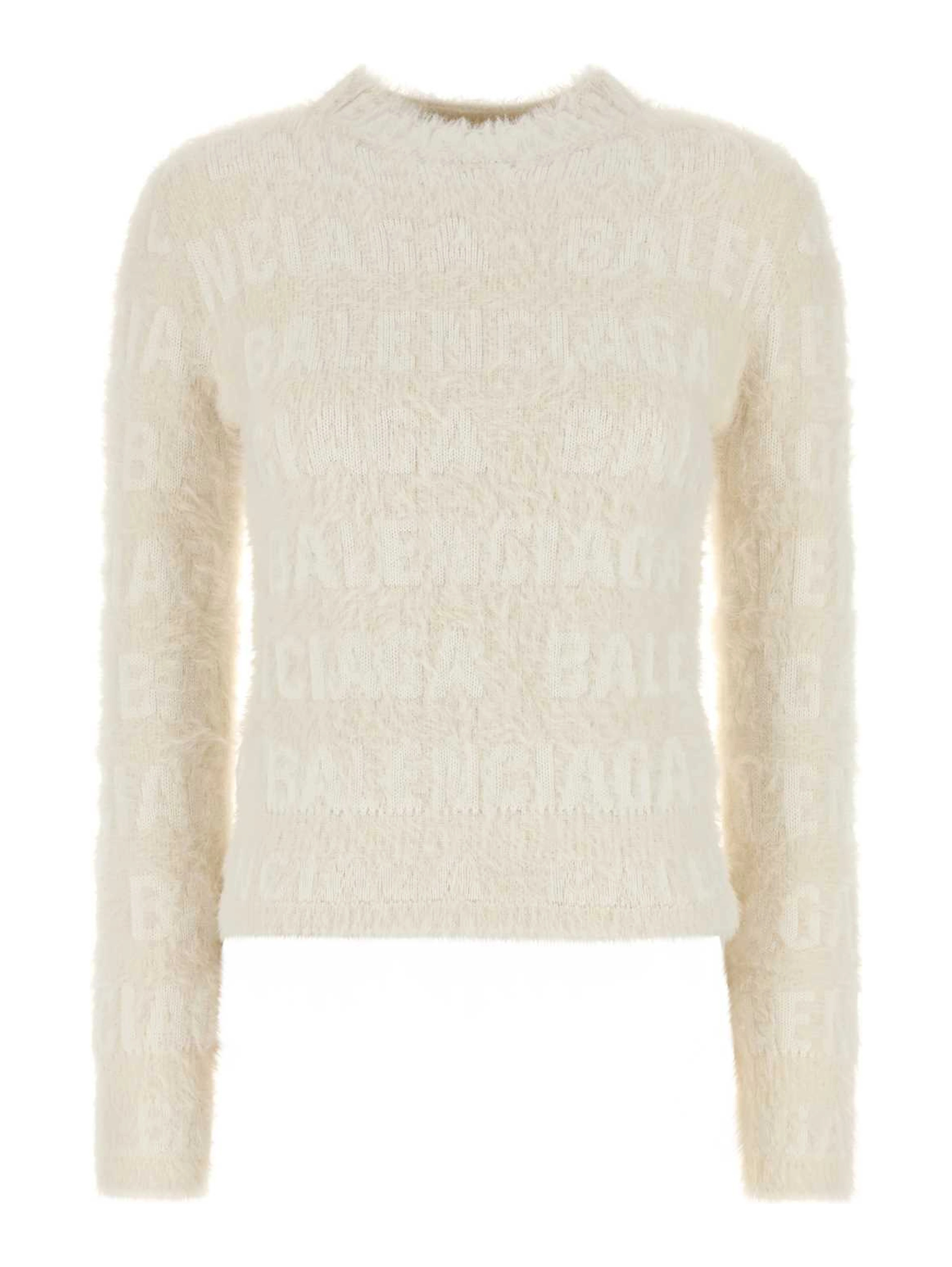 FURRY FITTED SWEATER