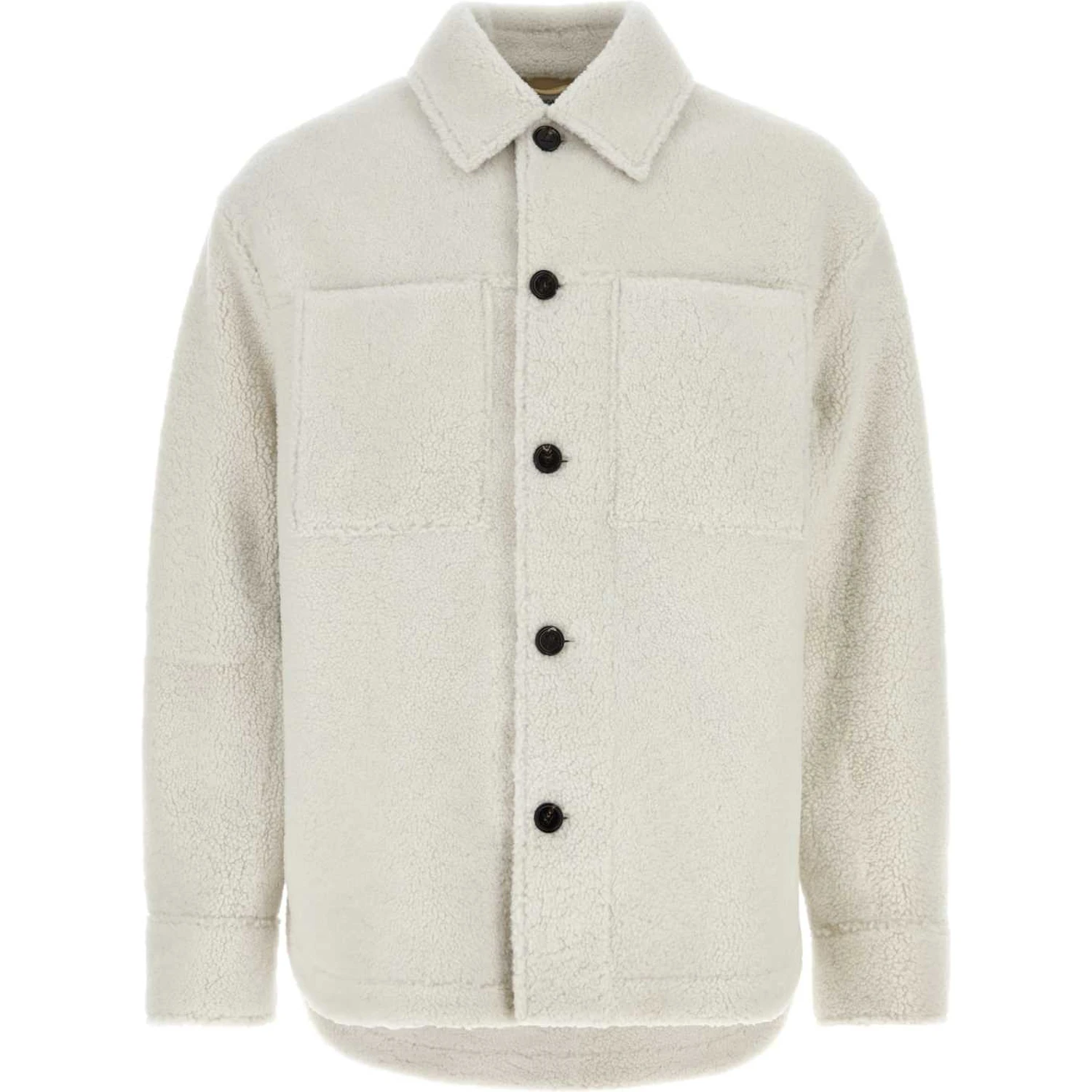 SHEARLING SHIRT OVERSIZE