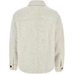 SHEARLING SHIRT OVERSIZE