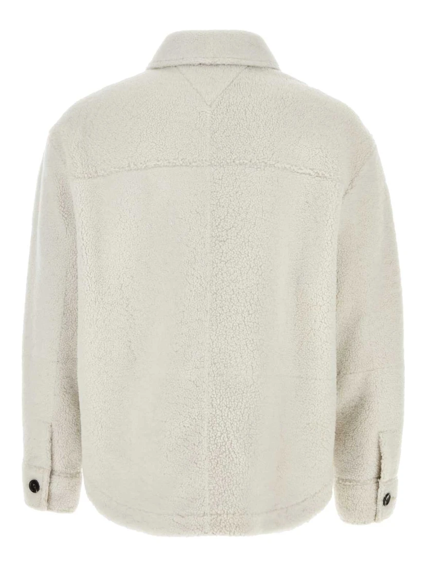 SHEARLING SHIRT OVERSIZE