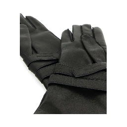 AVIATOR GLOVES WITH STRAPS AND