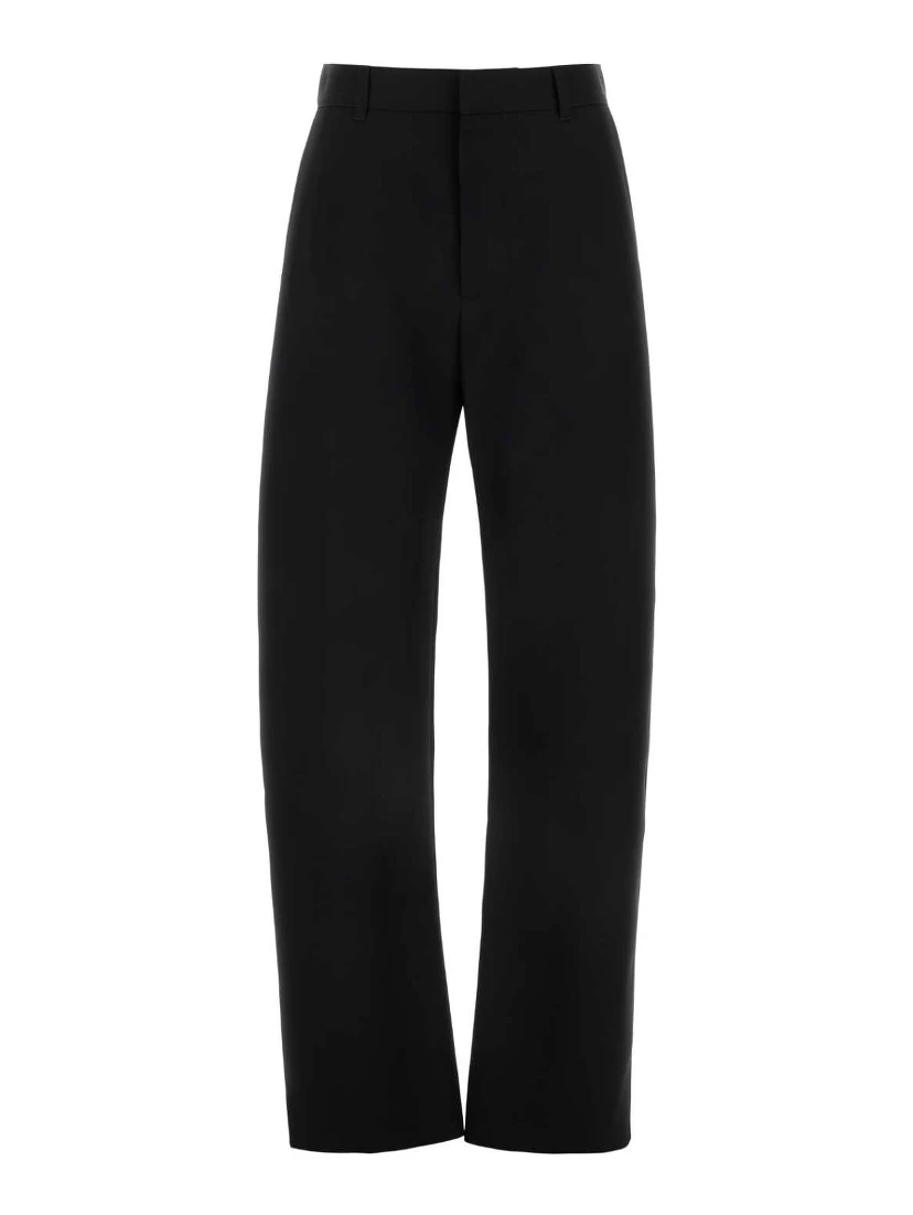 PANTA ROSSO MA IN NERO
