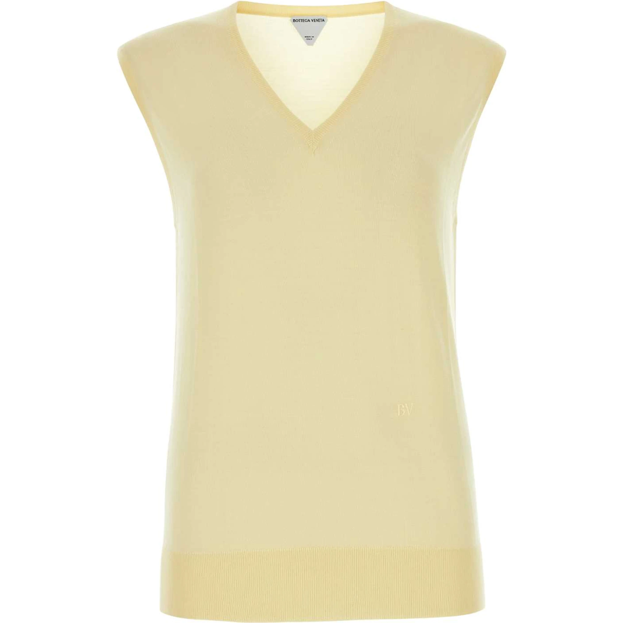 VNECK CASHMERE GIALLO