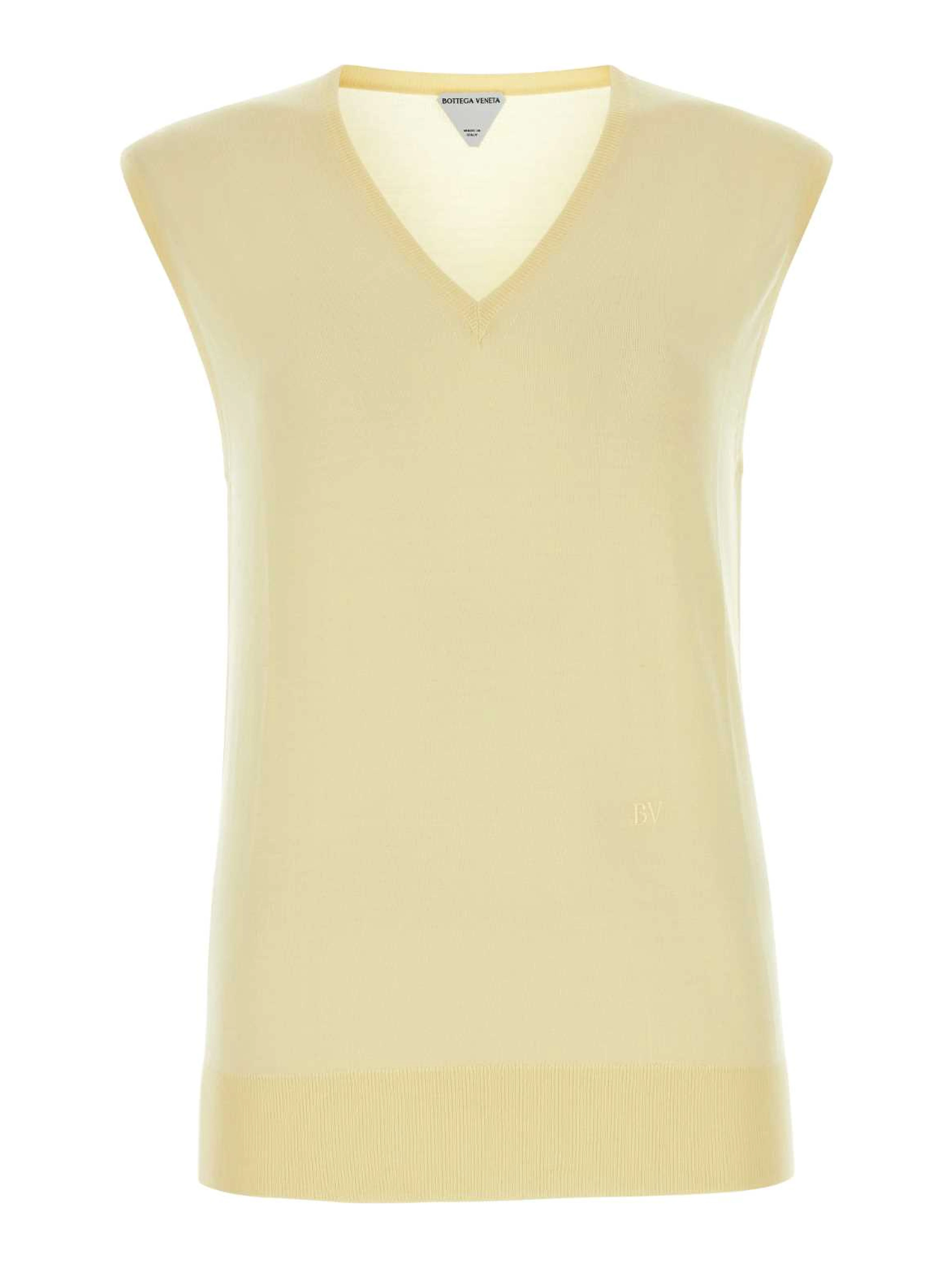 VNECK CASHMERE GIALLO