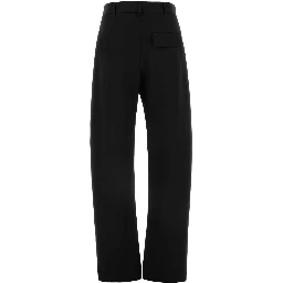 PANTA ROSSO MA IN NERO