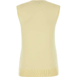 VNECK CASHMERE GIALLO