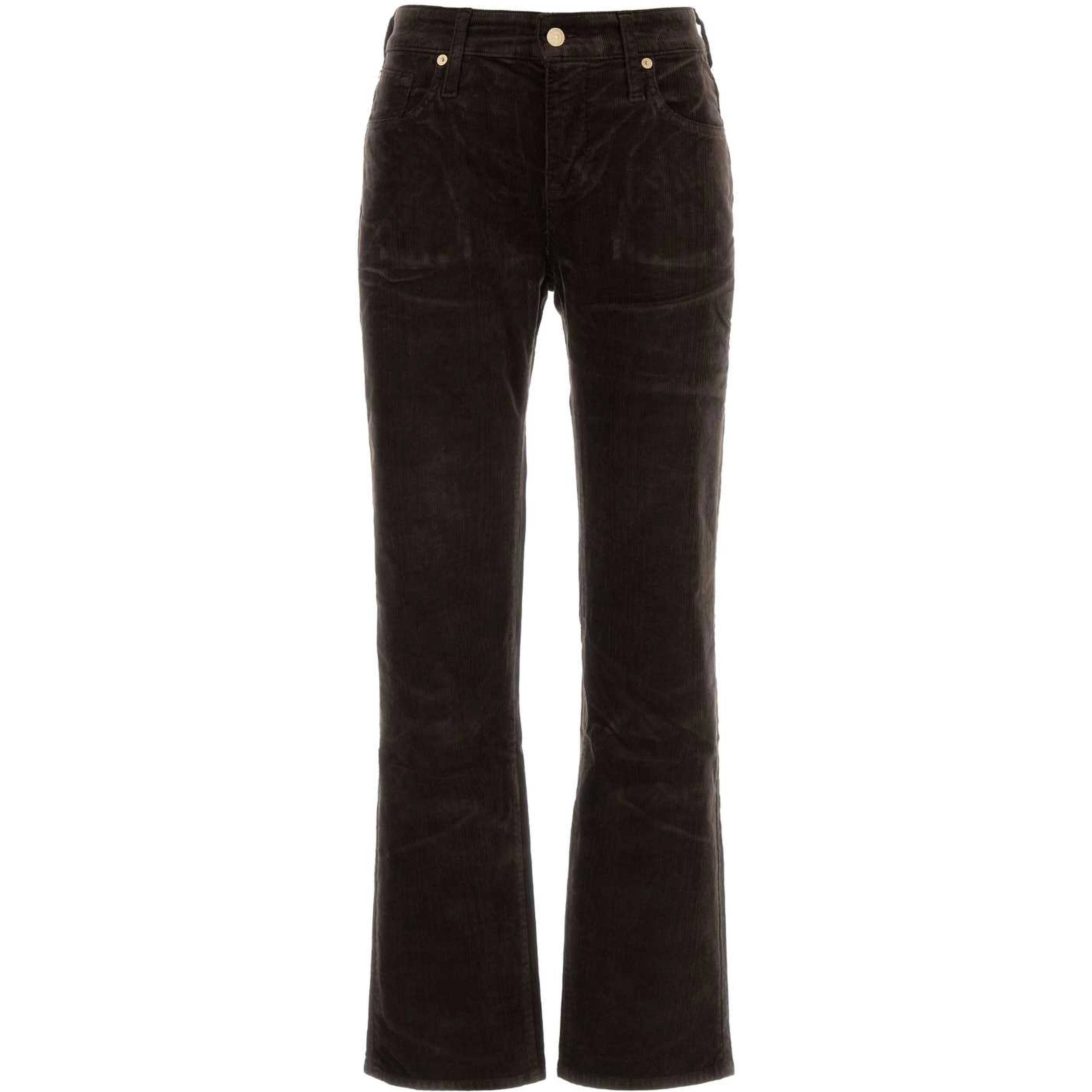 CALIE STRAIGHT CORDUROY COFFEE BEAN