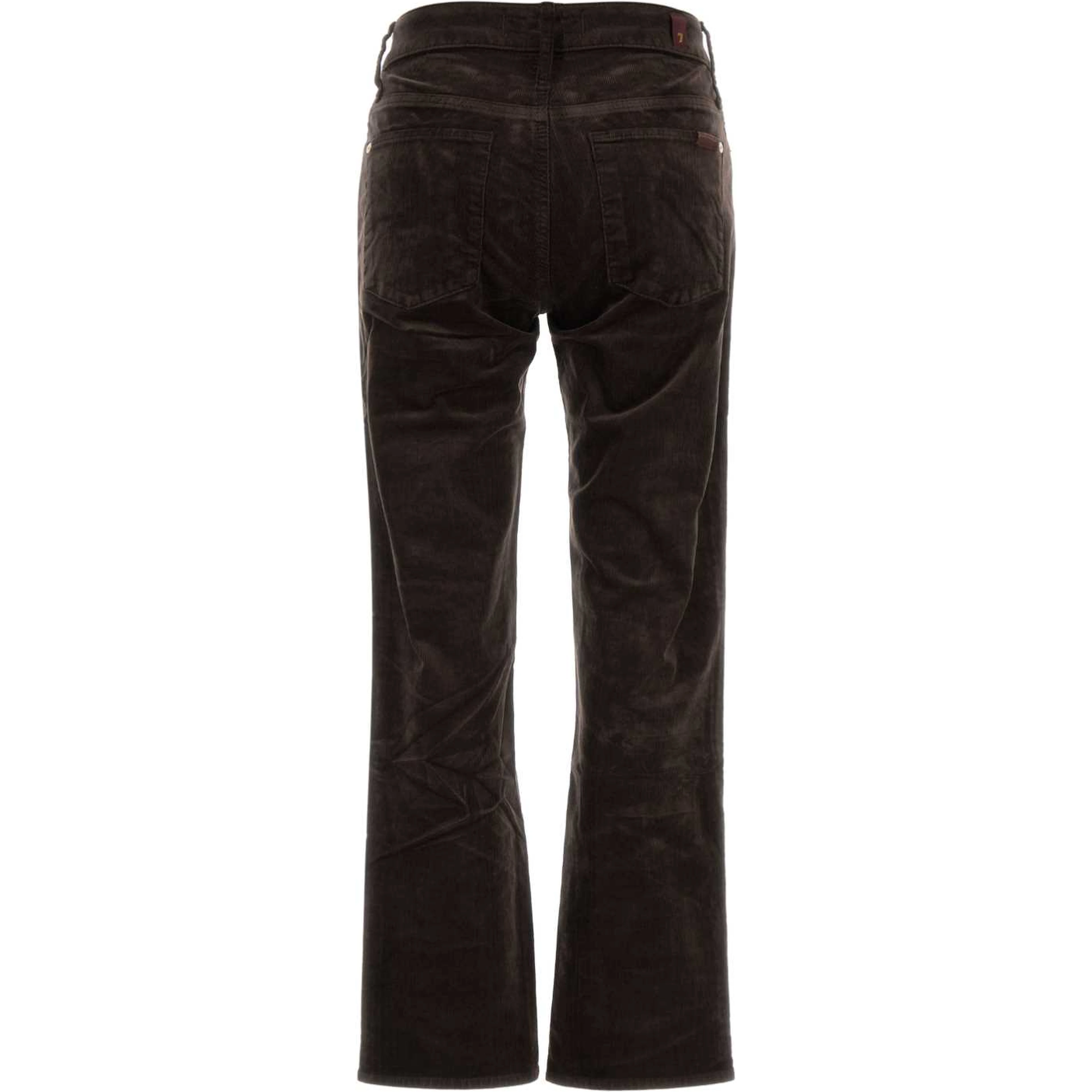 CALIE STRAIGHT CORDUROY COFFEE BEAN