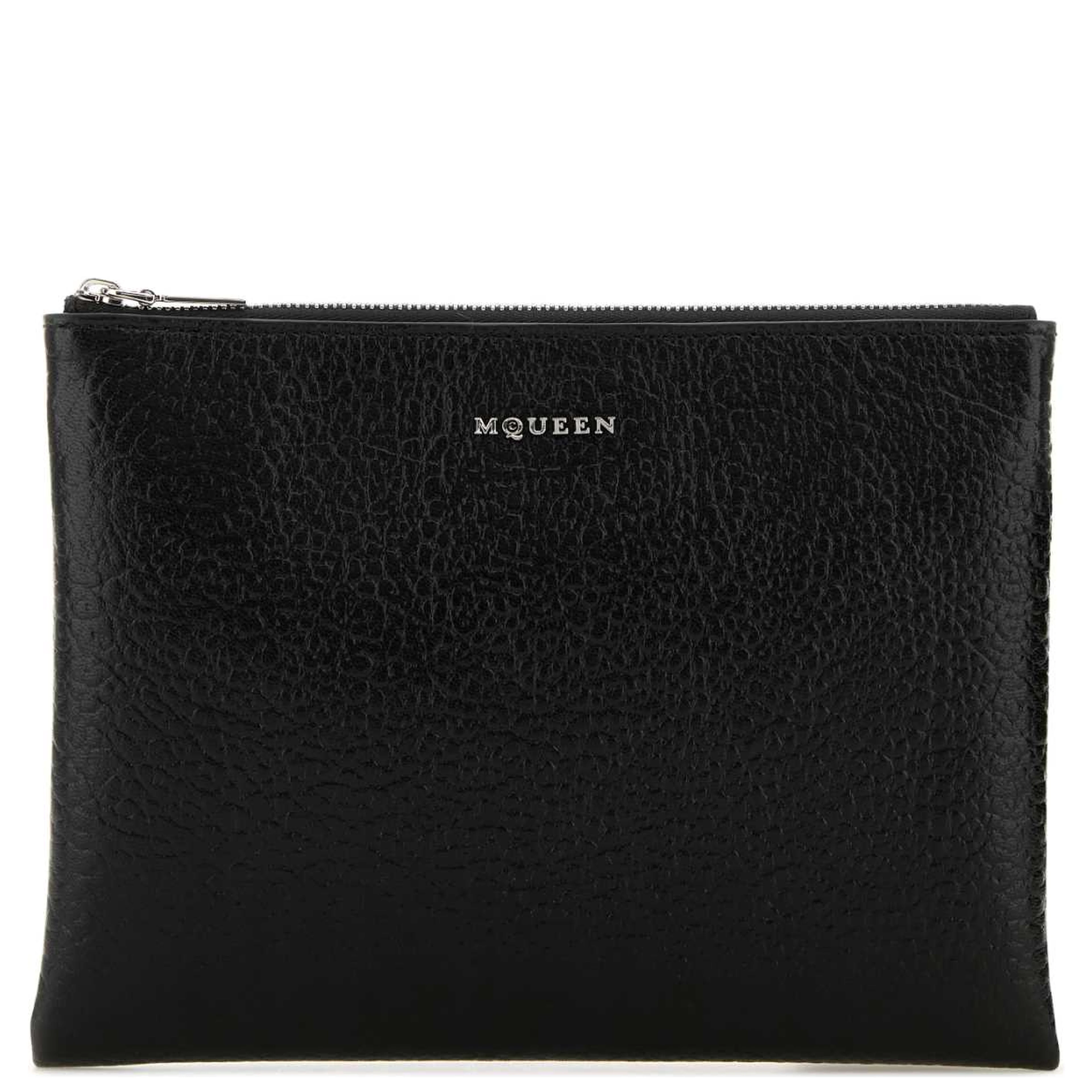 CROSS-BAR ZIP POUCH